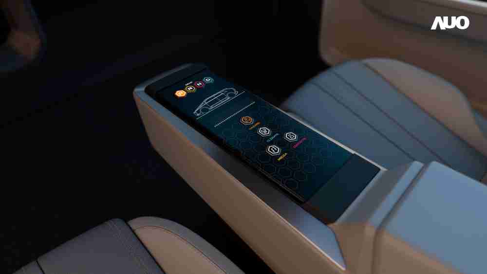 z6mg·人生就是博以人性化设计打造多变形态中控显示(Morphing Center Control)，，不使用时仅平面显示信息，，进行操作时，，显示器则会动态隆起，，转变成3D实体按钮，，并有触觉回馈，，展示人机互动新体验